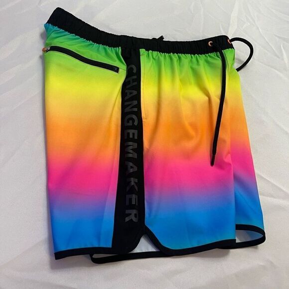 Save The Duck Tie Dye Swim Trunks Shorts Size XL New - Picture 8 of 14